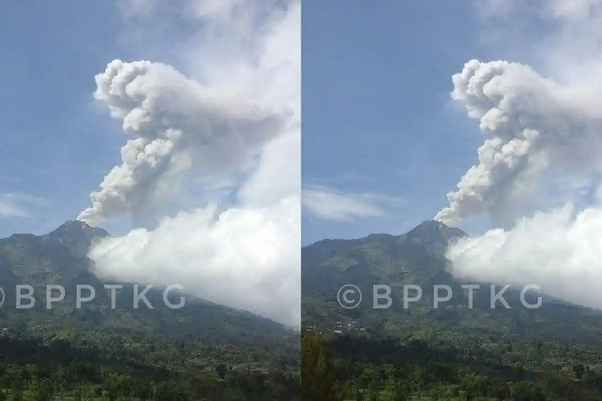 Gunung Merapi Kembali Meningkat Aktivitasnya, Ketahui 3 Jenis Gas Berbahaya dari Gunung Berapi