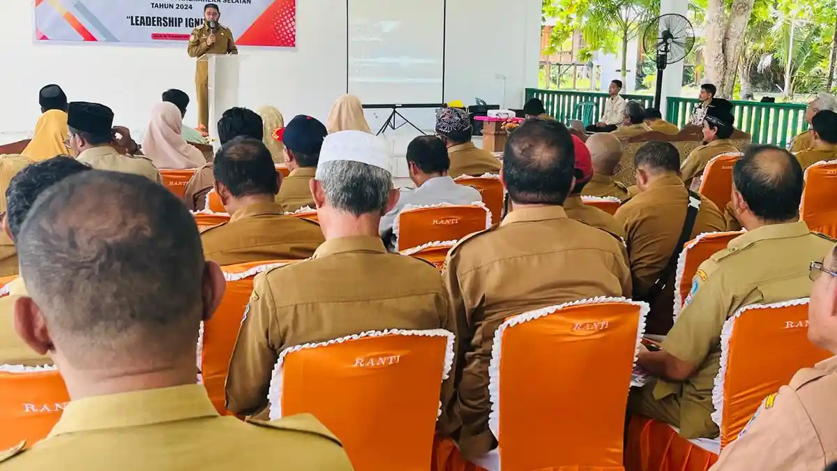 Puluhan Pejabat Pemkab Halmahera Selatan Diboyong ke Pulau Nusa Ra Ikut PABN