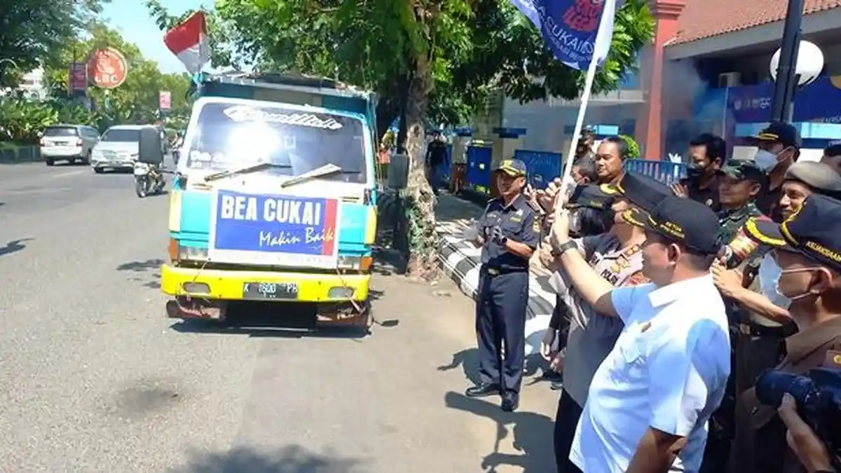 Polres Kudus Komitmen Berantas Rokok Ilegal
