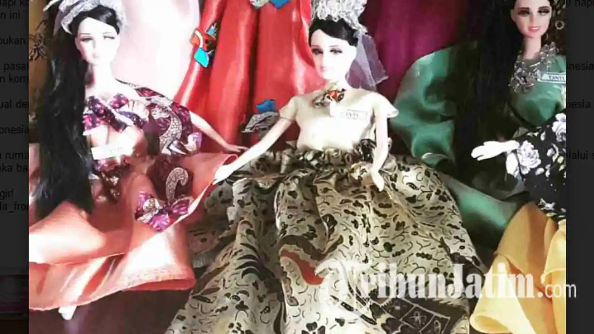 Boneka Batik Girl Ini Sudah Dijual ke Luar Negeri, Tapi Ternyata Dibuat di Tempat yang Tak Terduga