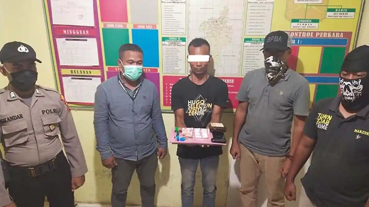 Empat Bulan Baru Bebas, Seorang Pria di Matangkuli Aceh Utara Ditangkap Lagi