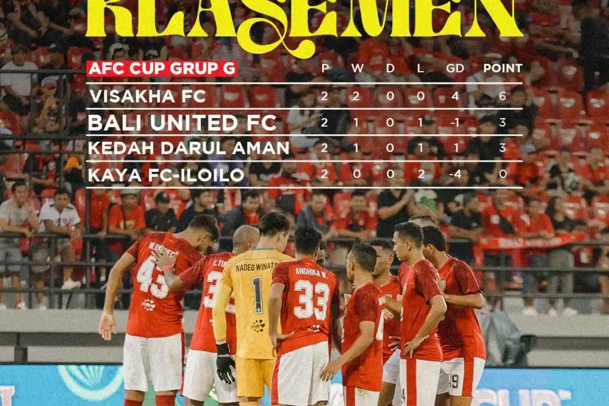 NONTON Live Streaming Gratis Bali United vs Kaya FC Jam 16.00 WIB, Akses Di Sini Linknya via HP
