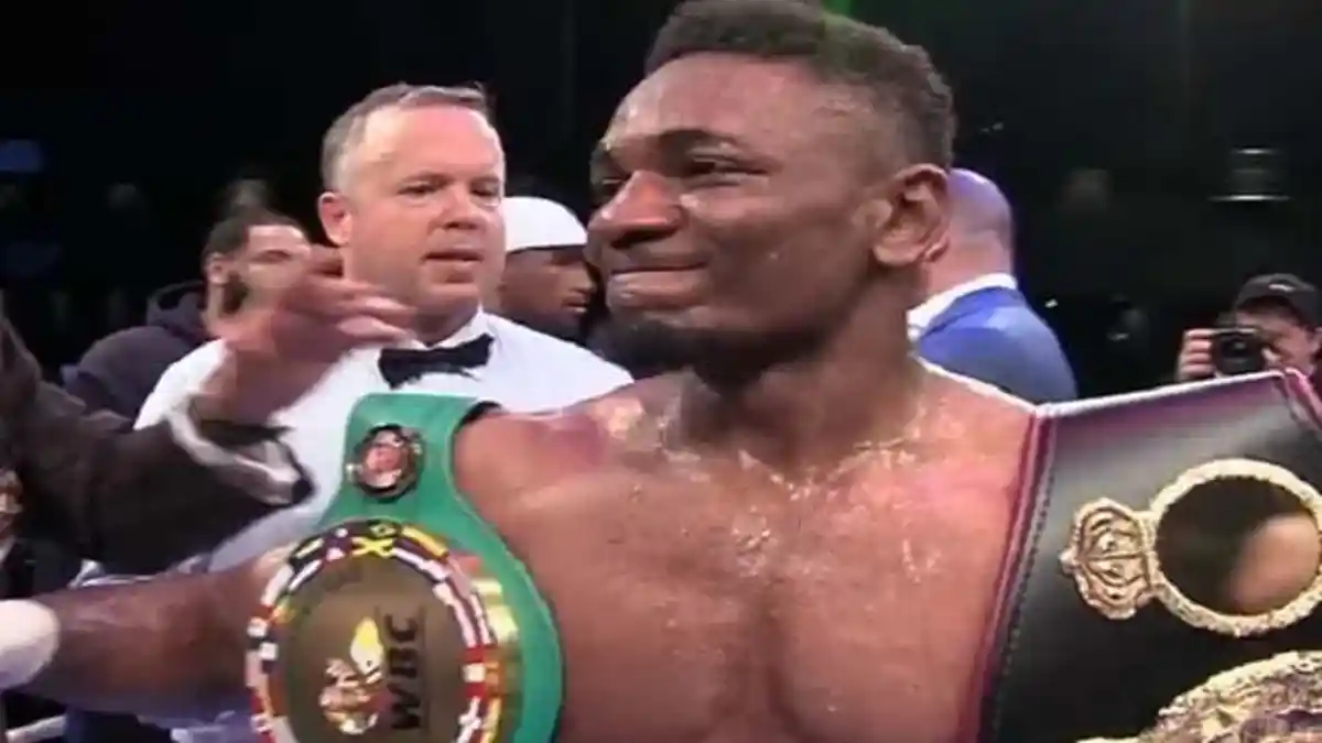 Hasil Tinju Dunia, Raja KO Kamerun Paksa Demond Nicholson Cium Kanvas, Bisa Jadi Penantang Canelo