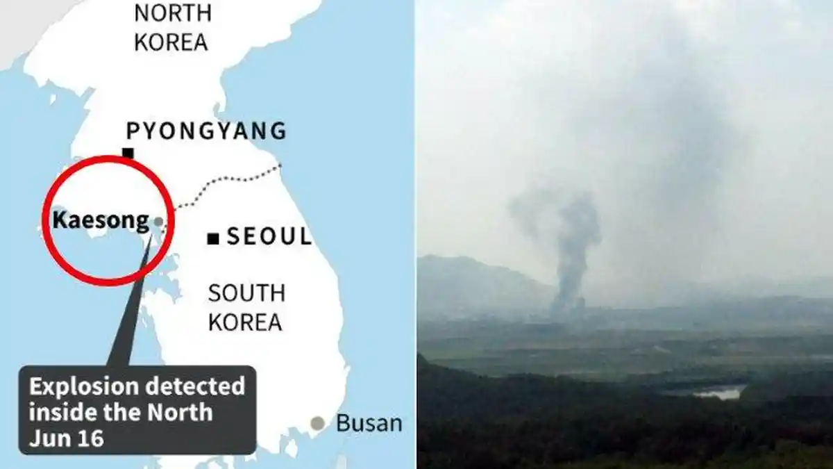 Semenanjung Korea Makin Panas, Setelah Ledakkan Kantor, Korut Tolak Utusan Korsel