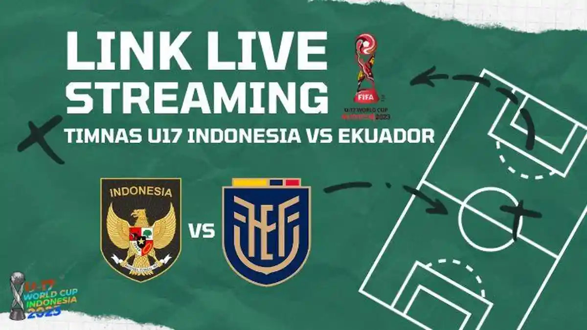 Link Nonton Live Streaming Timnas U17 Indonesia vs Ekuador