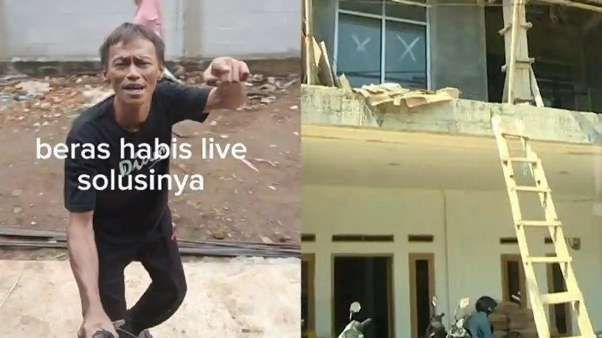 Penampakan Rumah Gunawan Sadbor, Viral Beras Habis Live TikTok Solusinya, Disawer Rp 1 Juta Per Hari