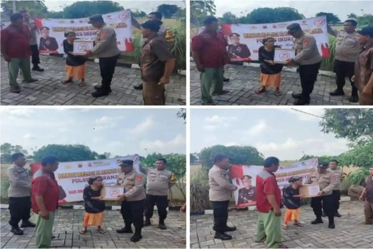 Sambut Hari Bhayangkara ke 78, Polsek Kroya Kembali Laksanakan Kegiatan Bhakti Sosial