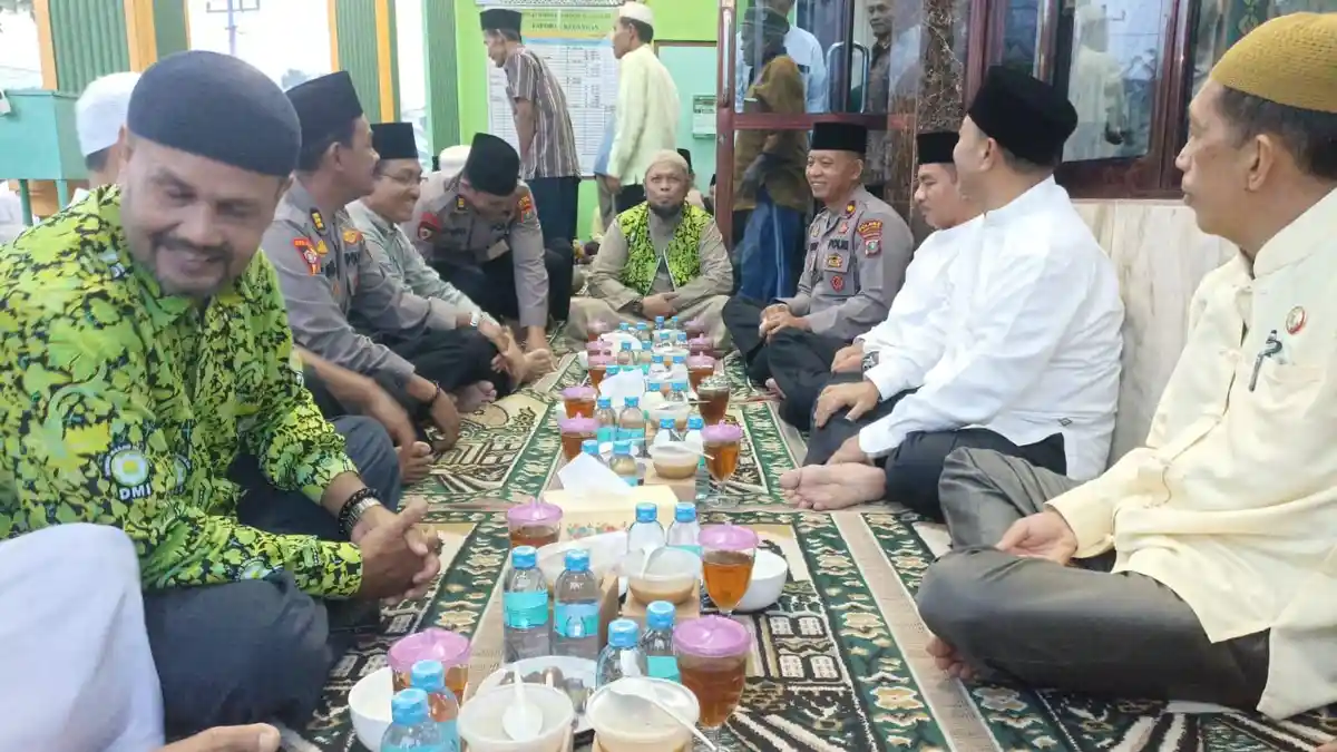 Wakapolres Tebingtinggi Bersama Tim Safari Ramadan Hadiri Buka Puasa Bersama di Jalan Karya