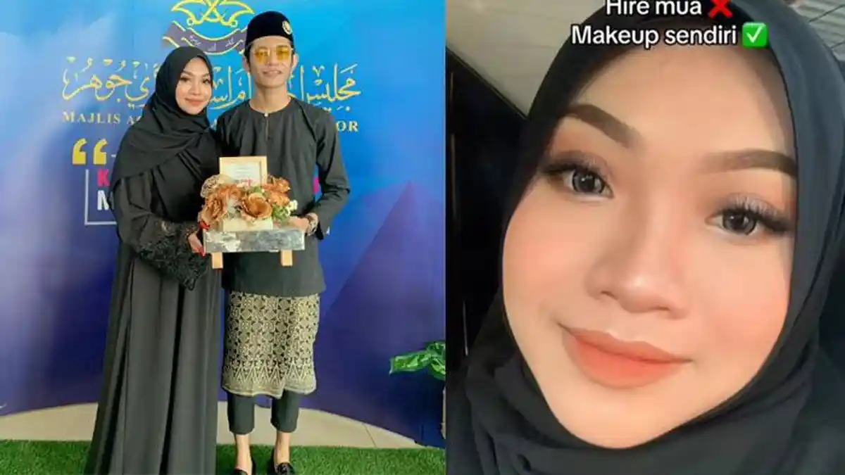 Nikah Hemat, Pengantin Hanya Keluarkan Budget Rp 10 Juta, Make Up Sendiri, Begini Penampilannya!