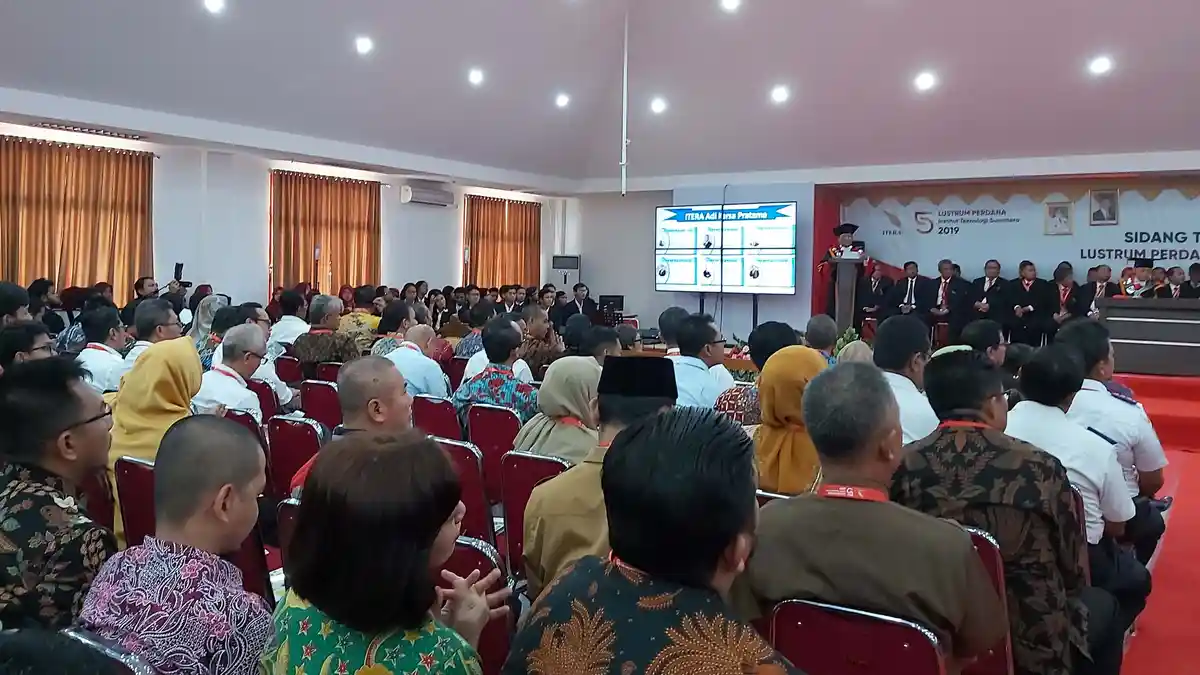 Dies Natalis ke-5 Itera, Tahun 2019 Sudah Luluskan 218 Mahasiswa