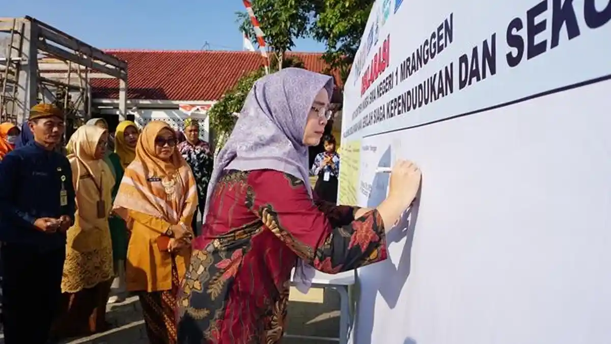 SMA N 1 Mranggen Gelar Apel Penutupan MPLS