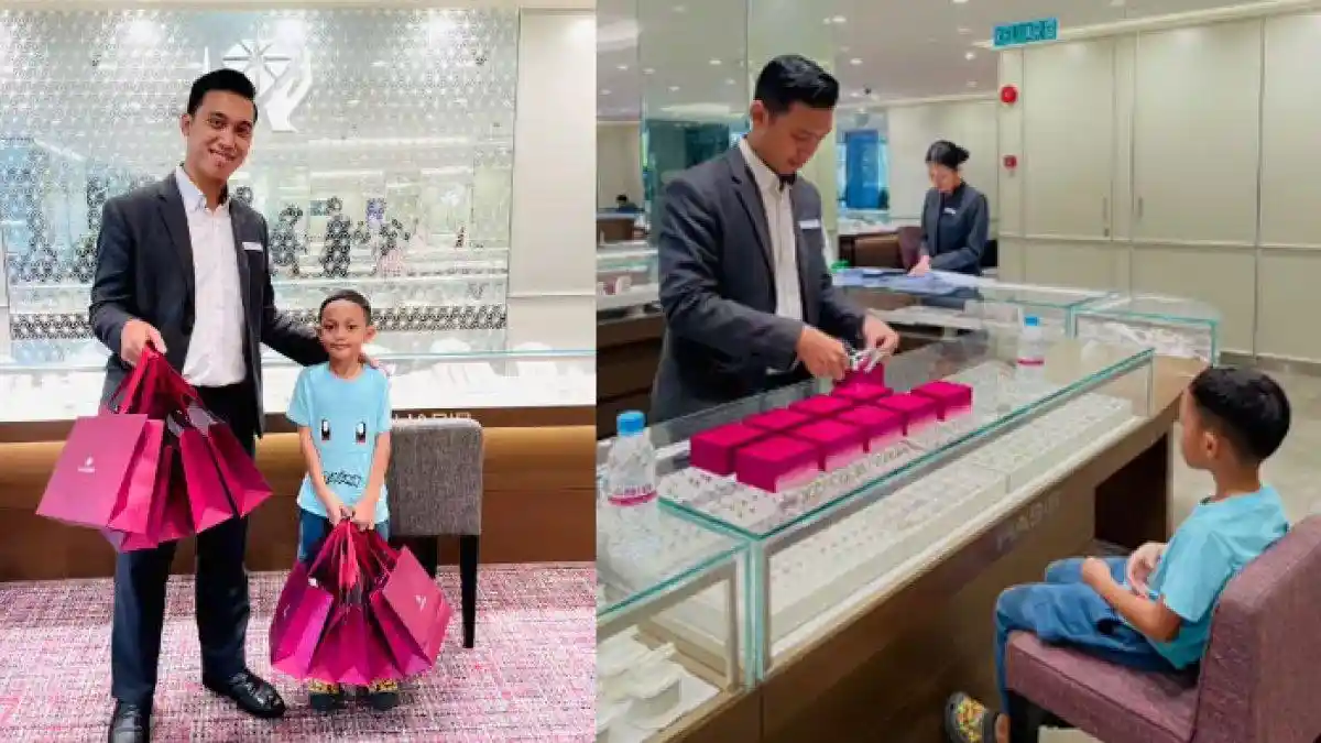 VIRAL Murid SD Kasih Kado Guru dan Ibu Kantin 10 Gelang Emas Untuk Hari Guru, Sosok Ayah Disorot