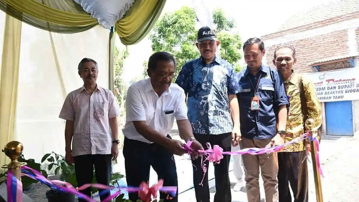 Tiga Reactor Biogas Diresmikan Guna Bantu Masyarakat