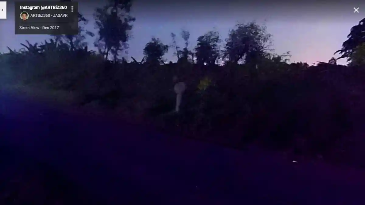 Hingga Hari Ini, Foto Pocong di Google Maps Kedungwaru Kidul Masih Ada, Ini Pengakuan Fotografer