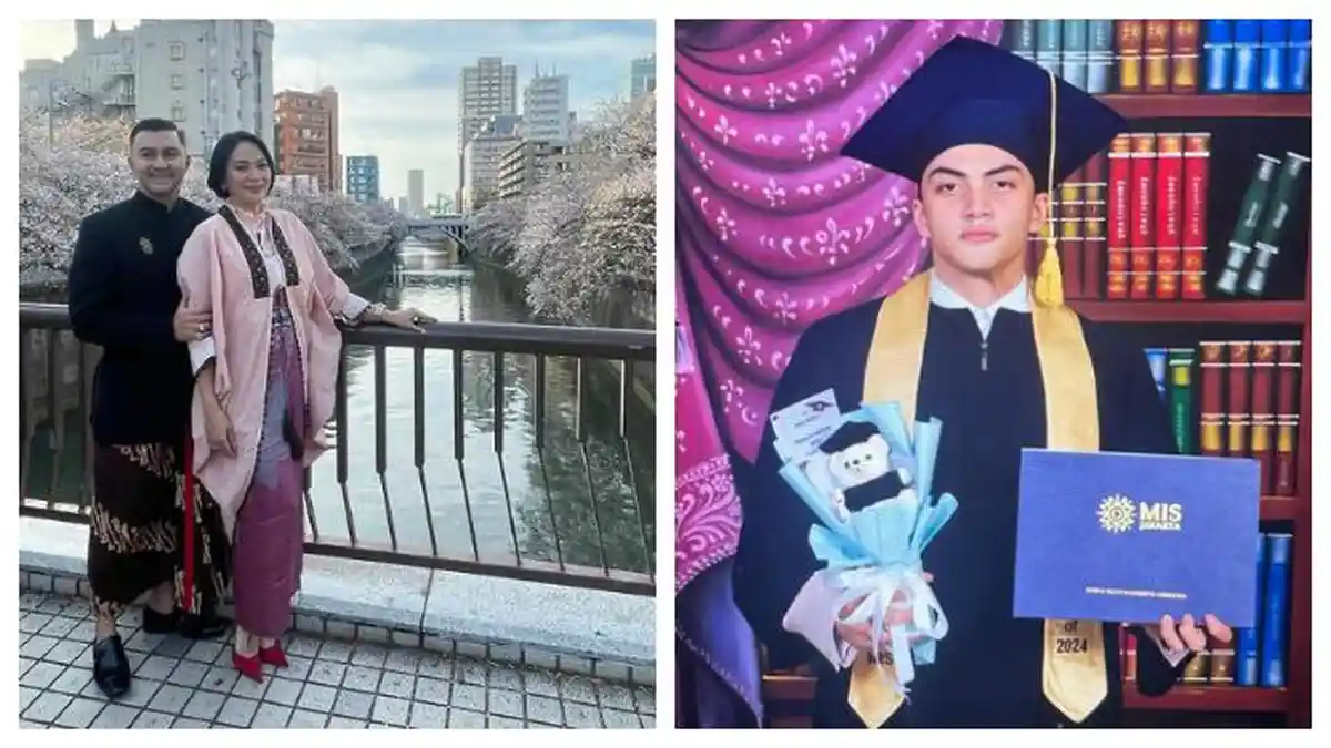 7 Potret Arka Putra Anjasmara dan Dian Nitami Wisuda SMA, Sudah Jadi Pemuda Tampan, Ibunya Bangga
