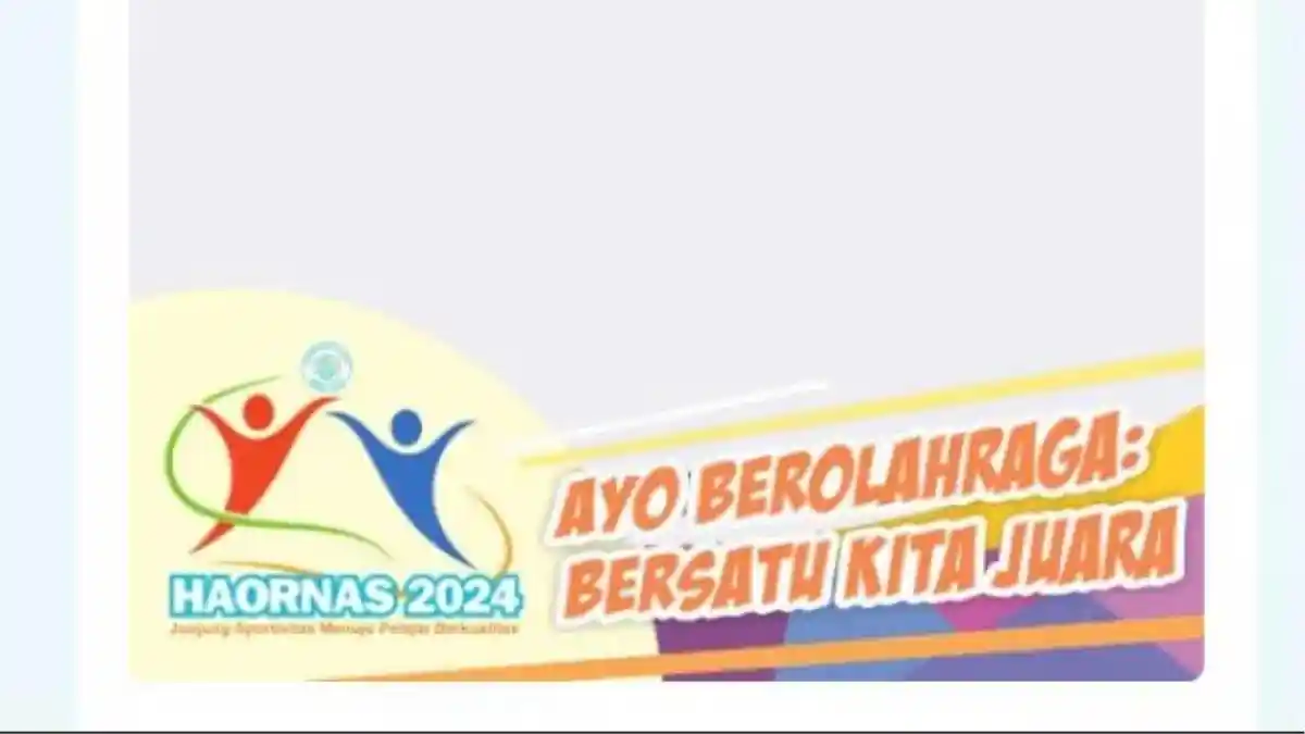 17 Link Twibbon Hari Olahraga Nasional 2024 Lengkap Sejarah, Caption, dan Tema Haornas ke-41 Tahun