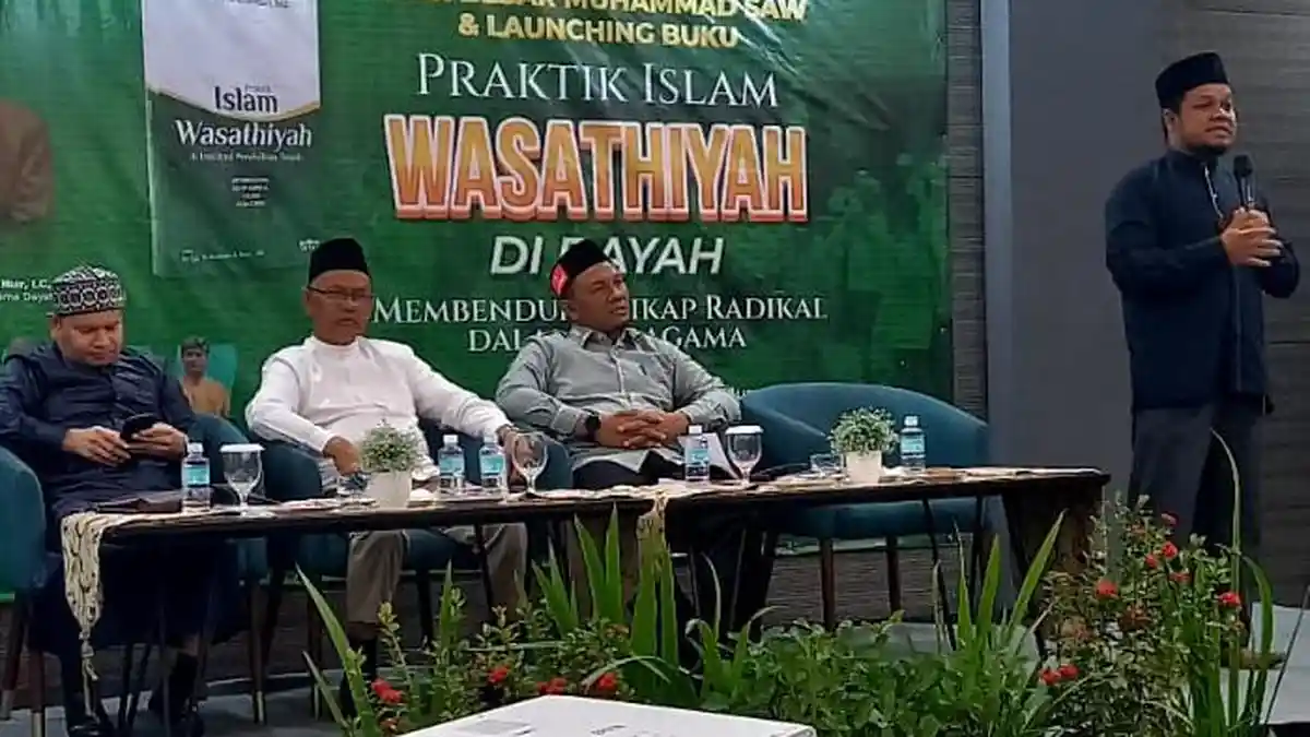 ISAD Launching Buku ‘Praktik Islam Wasathiyah di Institusi Pendidikan Dayah’, Ini Tanggapan Pembedah