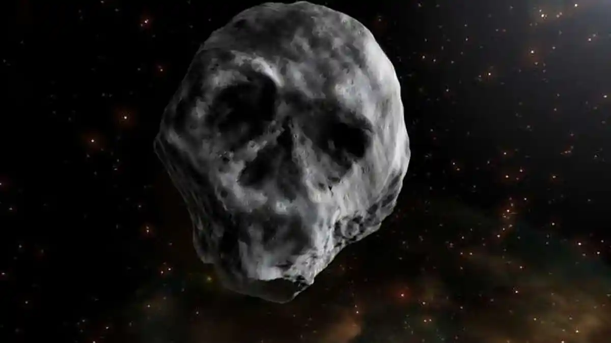 Asteroid Berbentuk Tengkorak akan Melintasi Bumi pada 2018, Asteroid Aneh ini Ditemukan pada 2015