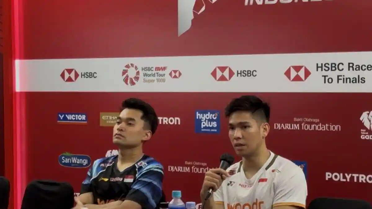 Leo/Daniel Curhat Terbebani Ekspektasi Tinggi Usai Gugur di Polytron Indonesia Open 2026