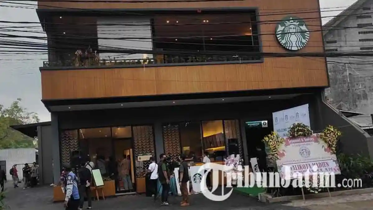 Tepat Waktu, Starbucks Kota Madiun Dibuka Sebelum Hari Raya Idul Fitri 2022