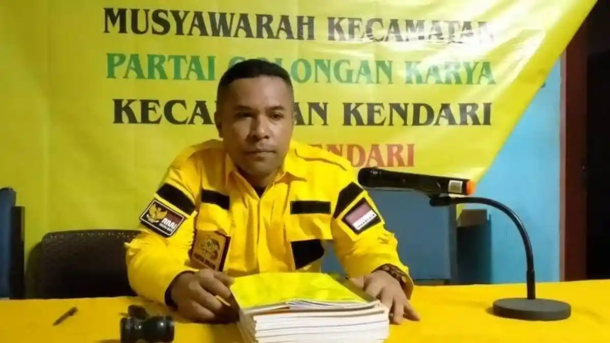 DPD II Golkar Rapat Survei Bersama Bakal Calon Wali Kota Kendari, Asmawa Tosepu Dihapus Dari Usulan