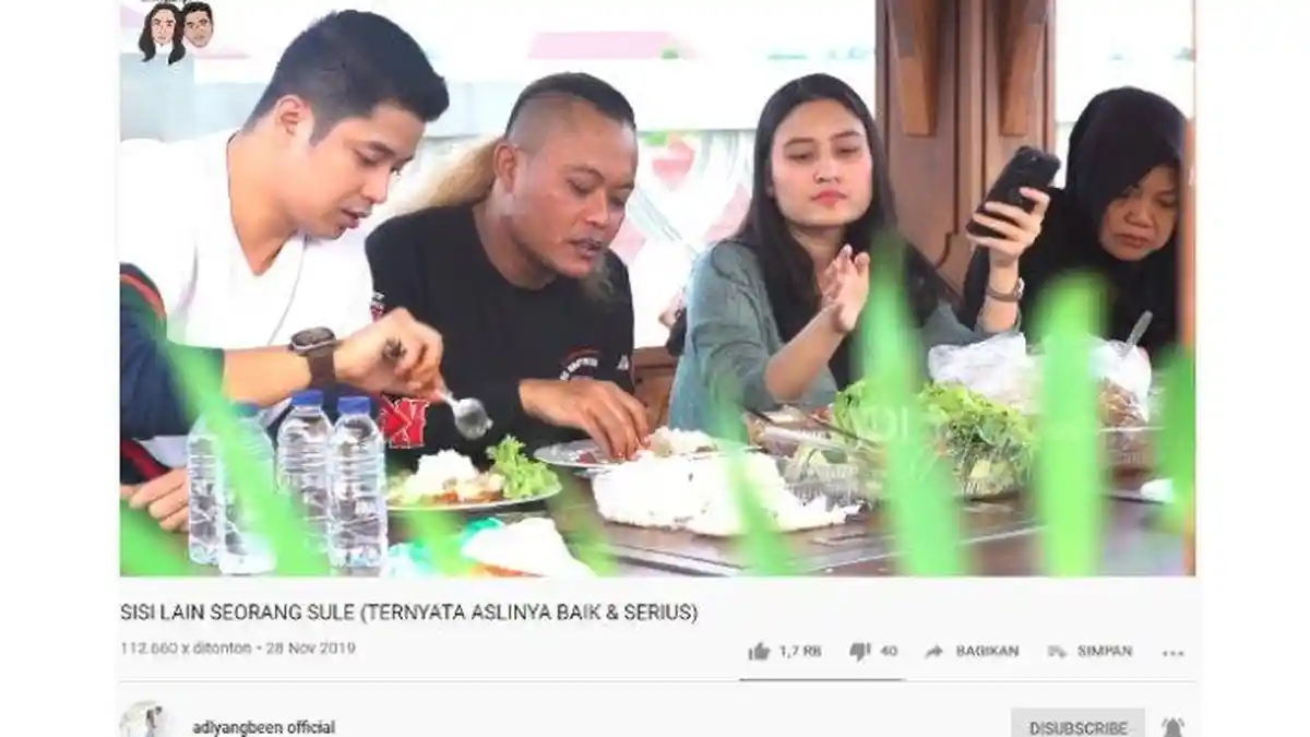 Rizky Febian Ternyata Sudah Lama Kenal Dekat dengan Calon Istri Sule