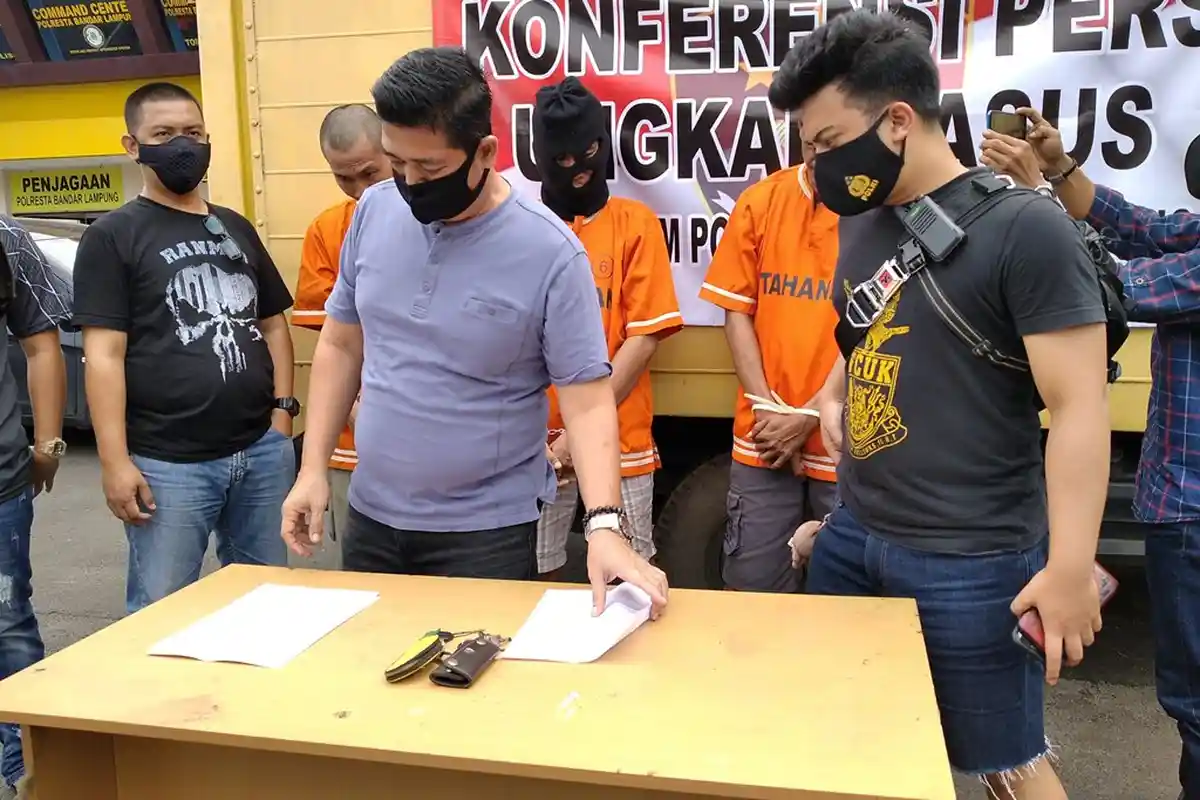 Curi Truk Boks, 2 Residivis Terancam Kembali Masuk Bui