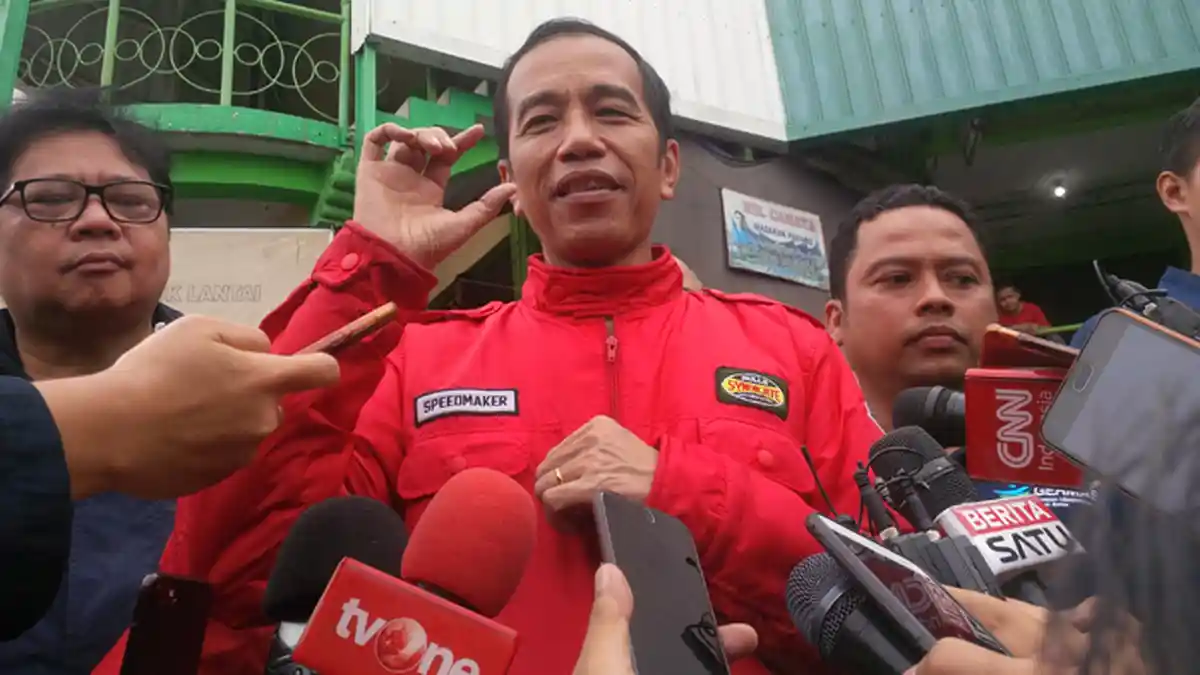 Bertemu Jokowi, Pedagang di Pasar Anyar Bilang, 'Saya Orang Boyolali, Lho'