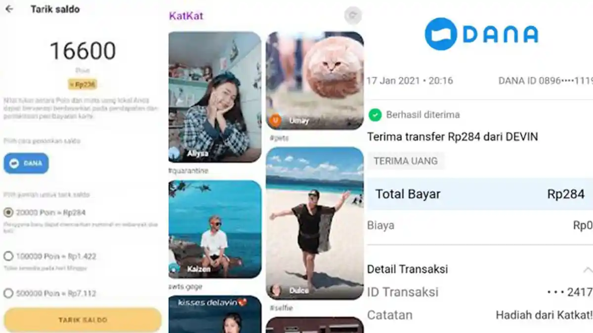 Cara Dapat Cuan Jutaan Rupiah Lewat Aplikasi Penghasil Uang Terbaru KatKat