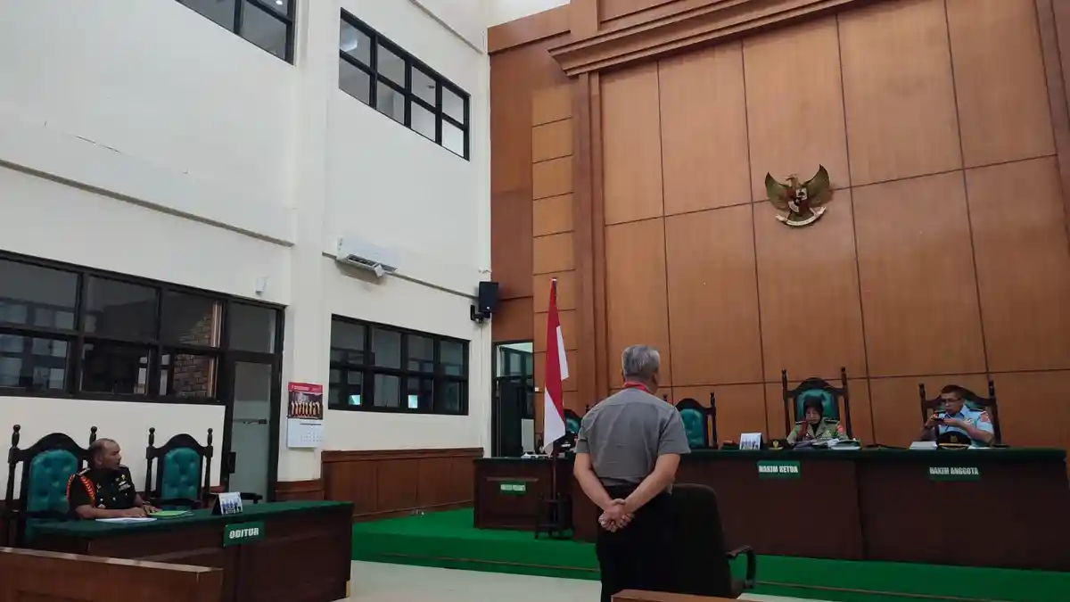 Oditur Tuntut Bebas Eks Ketua Puskopkar Purn Kolonel Igit Kasus Penggelapan