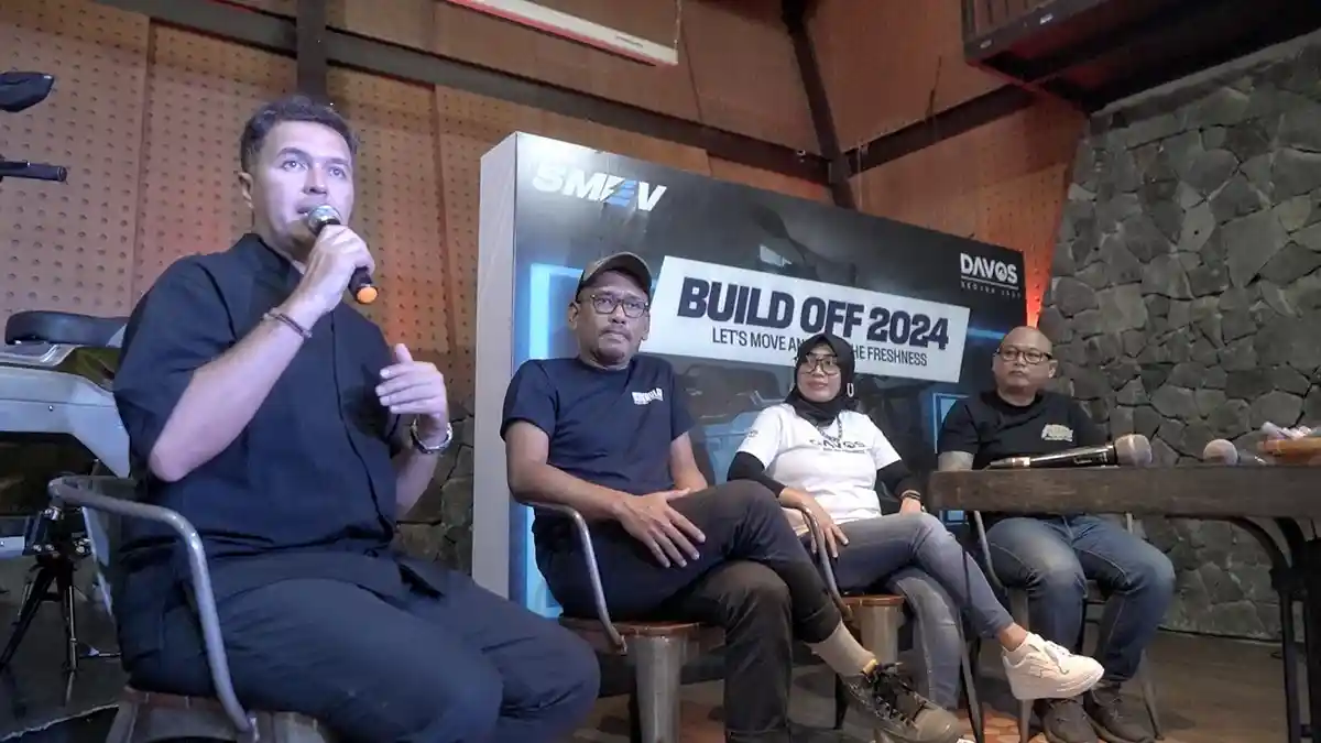 Pertama di Indonesia, Kompetisi Build Off Motor Listrik Gandeng Kustomfest
