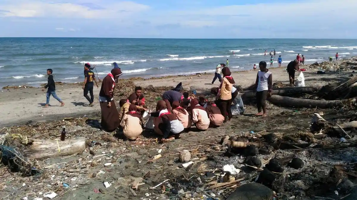 Saka Wanabakti Kwarcab Selayar Gelar Perkemahan di Kampung Penyu, Ini Tujuannya