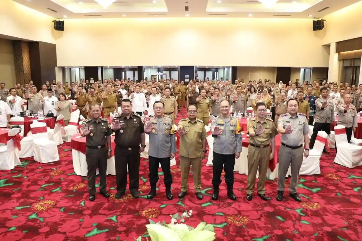 Pj Gubernur Lampung Samsudin Buka Sosialisasi Saber Pungli