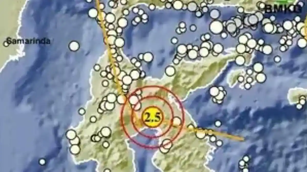 Gempa di Sulsel Pagi Ini Minggu 1 Juni 2025, Info BMKG Baru Terjadi di Darat