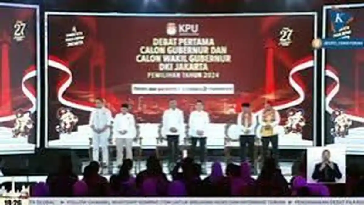Link Live Streaming Debat Kedua Pilkada Jakarta 2024