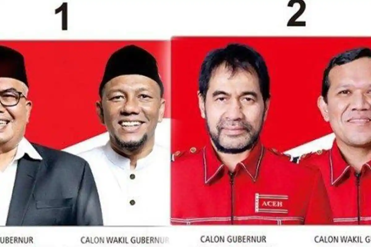 Update Hasil Quick Count Pilkada 2024 Aceh, Cek Perolehan Suara Pemilihan Gubernur Terkini