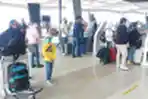 Suasana Para Penumpang di Bandara Soetta Jakarta