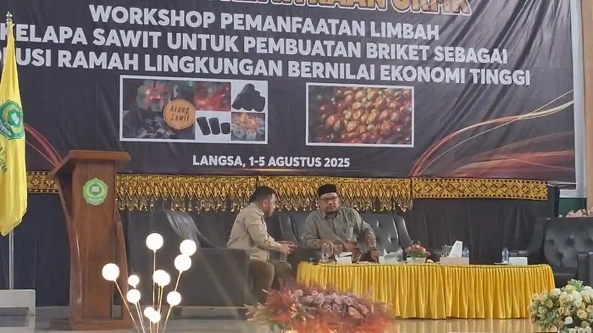 HKTI Aceh Gandeng IAIN Langsa dan BPDP, Dorong Pemanfaatan Limbah Sawit jadi Briket