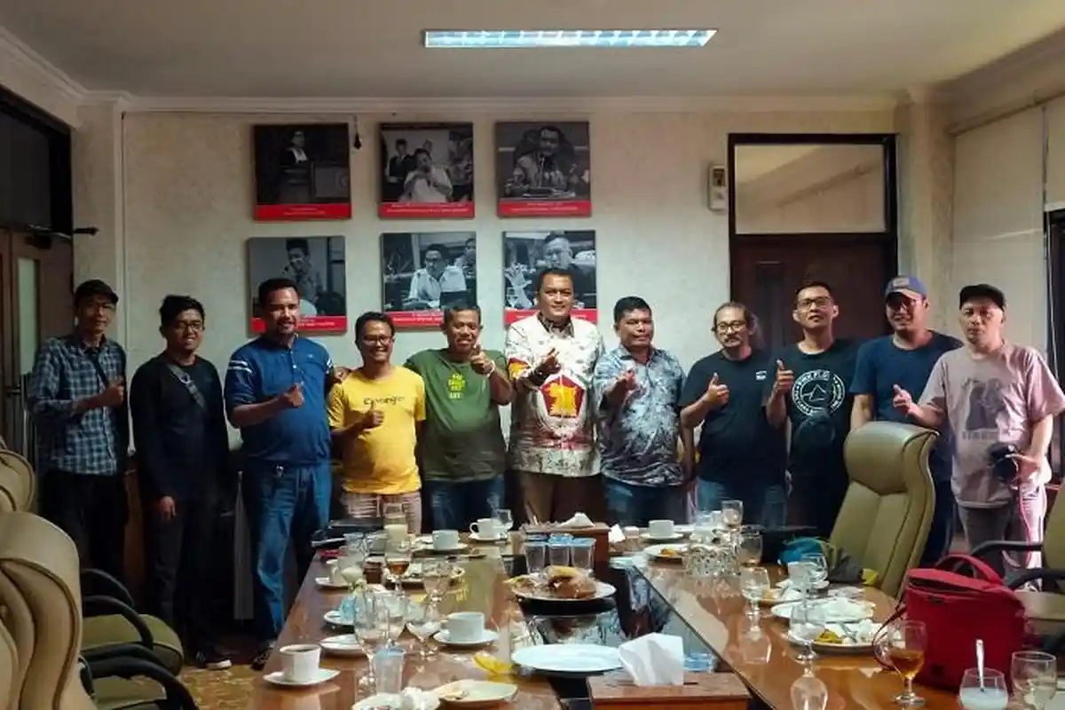 Audiensi Dengan Jaringan Jurnalis Bogor, Rudy Susmanto Tekankan Pentingnya Jurnalisme Profesional