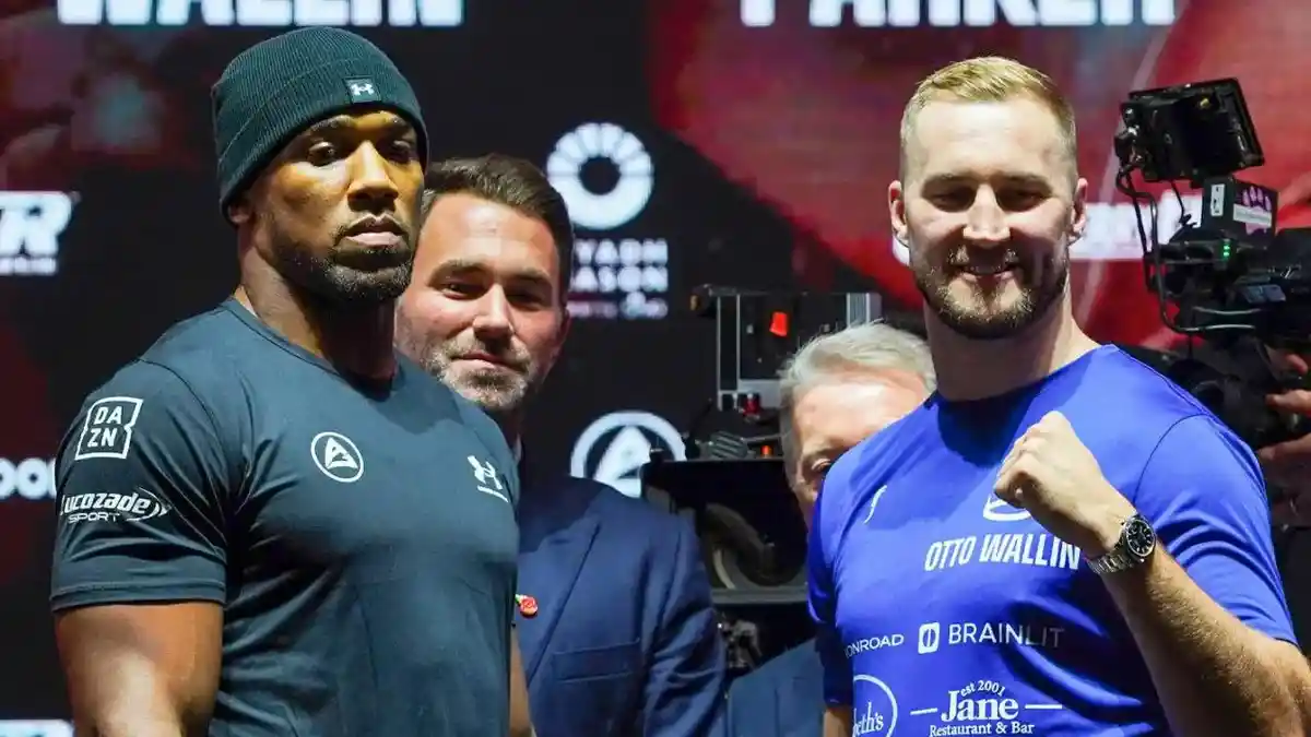 Jadwal Tinju Dunia : Anthony Joshua dan Otto Wallin Kemungkinan Akan Bertarung Dua Kali