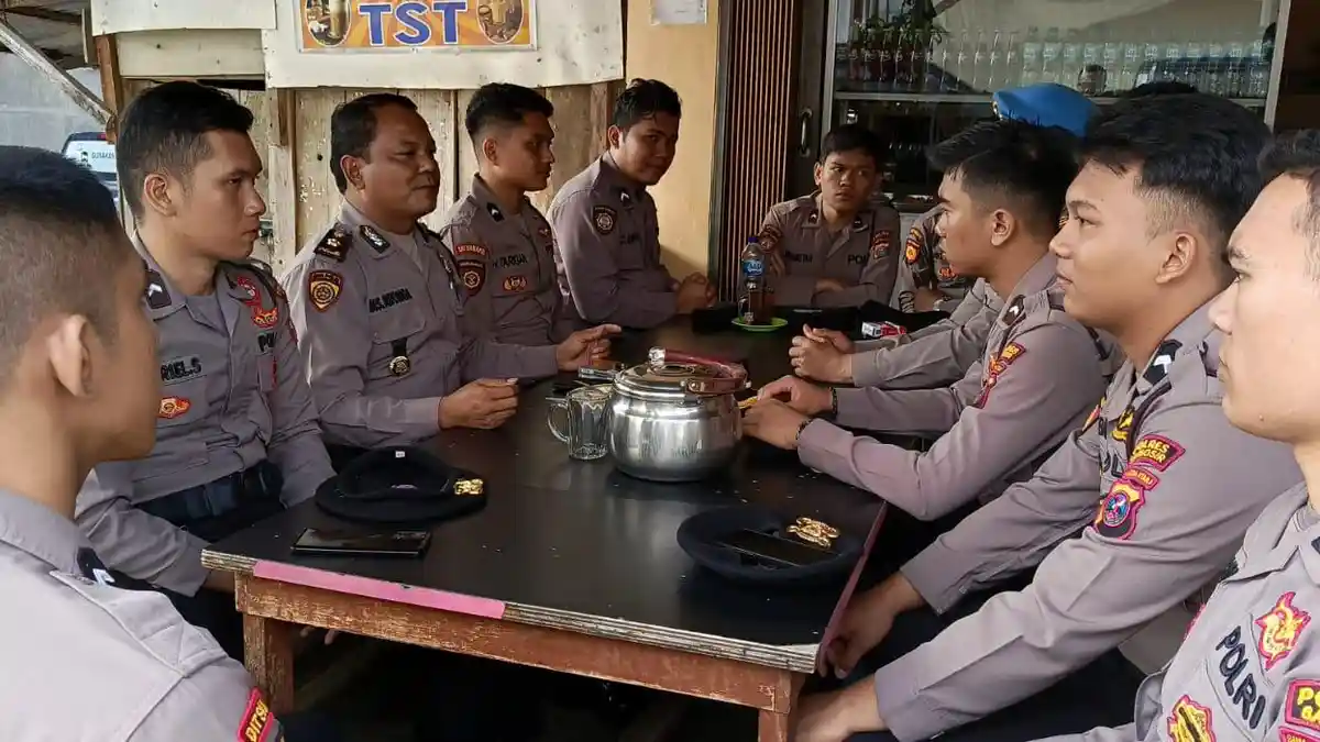 PJU Polres Samosir Bekali Bintara Remaja Arahan Inspiratif Agar Jauh dari Perbuatan Melanggar Hukum