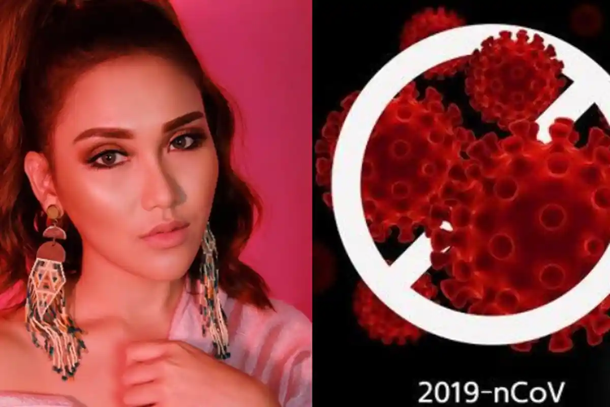 Reaksi Ayu Ting Ting Dengar Kabar 2 Warga Depok Positif Virus Corona, Ibunda Bilqis: 'Serem Juga'
