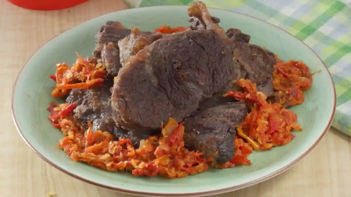 Resep Daging Goreng Sambal Kemiri, Ini 10 Menu Olahan Daging Sapi dan Kambing Spesial Idul Adha