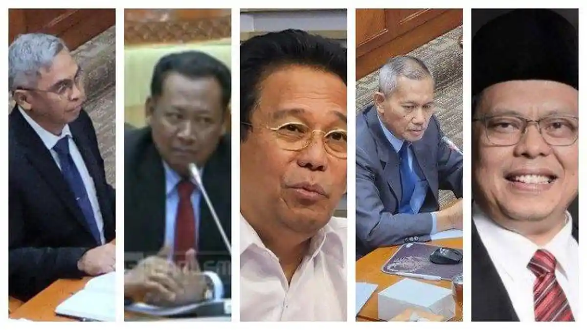 5 Komisioner KPK Periode 2024-2029 Resmi Terpilih, Komjen Pol Setyo Budiyanto Jadi Ketua