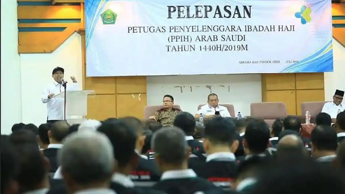 370 Petugas Haji Daerah Kerja Makkah Diberangkatkan, Nizar Ali: Tidak Semua Petugas Bisa Berhaji