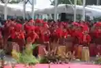 AKSI 700 PELAJAR MAKASSAR DI HADAPAN JOKOWI