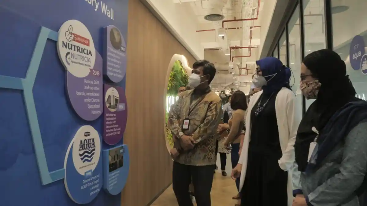 Danone Resmikan Smart Office yang Jadi Kantor Pusat Baru Danone Indonesia