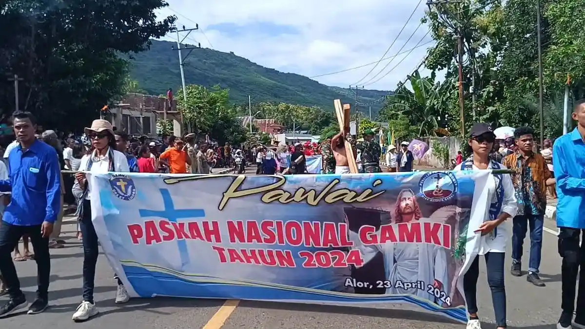 Perayaan Paskah Nasional GAMKI, Gibran Tekankan Pentingnya Peran Pemuda Jaga Kerukunan Umat