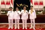Pelantikan Gubernur Sumsel dan Kaltim