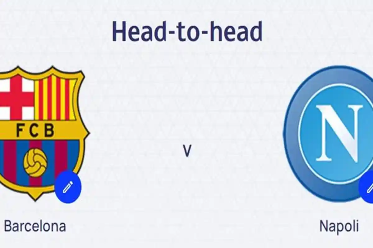Head to Head Barcelona vs Napoli, Pertemuan Terakhir Kedua Tim Berakhir Dengan 6 Gol